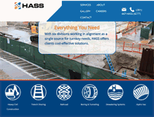 Tablet Screenshot of hasshorizontal.com